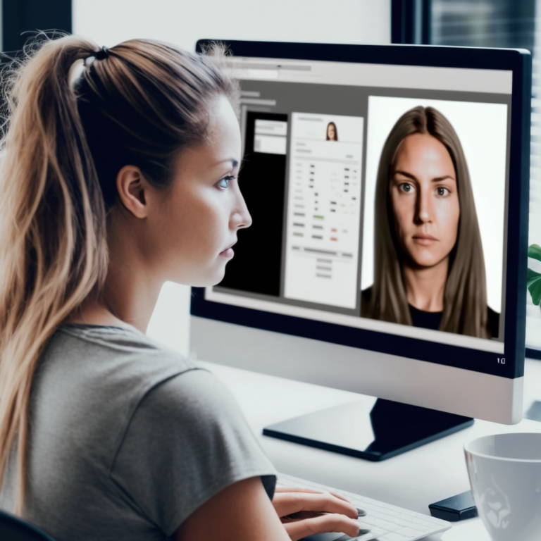 Online background check tool