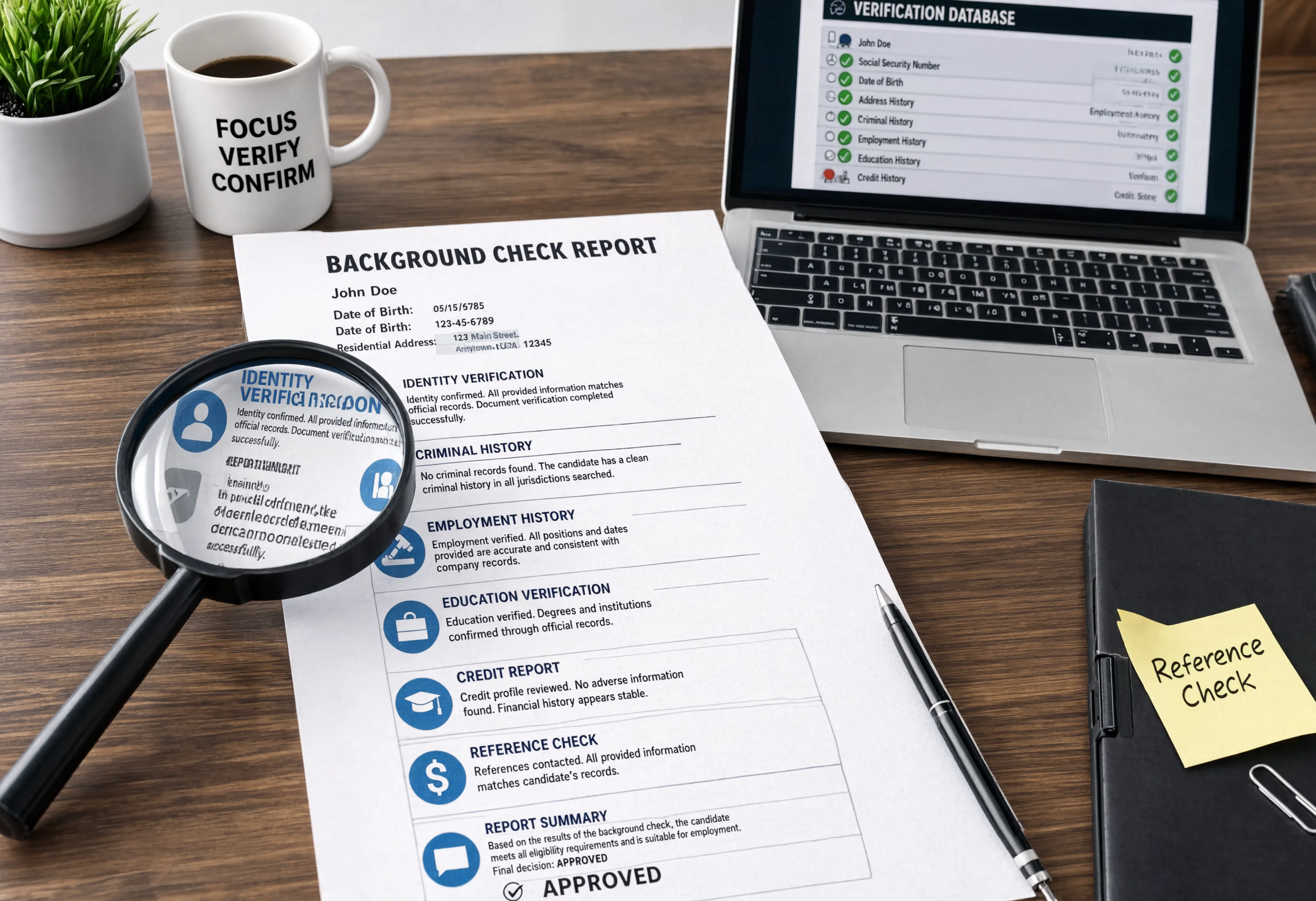 What’s on a Background Check